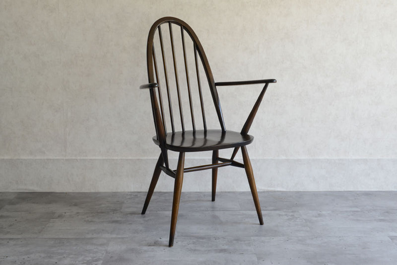 ERCOL アーコール 　アーム付クエーカーチェア44 オールドコロニアル