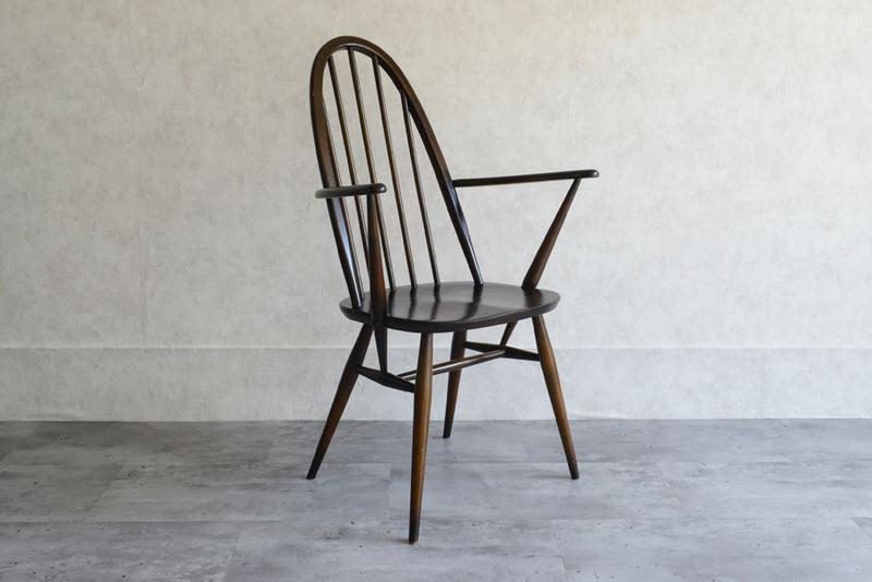 ERCOL アーコール 　アーム付クエーカーチェア44 オールドコロニアル