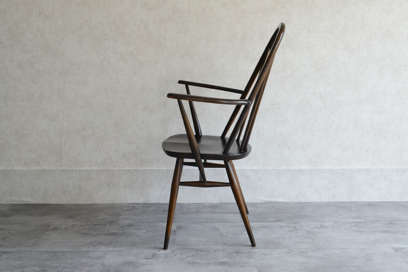 ERCOL アーコール 　アーム付クエーカーチェア44 オールドコロニアル