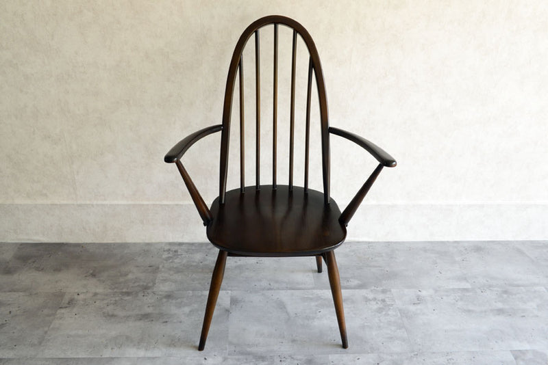 ERCOL アーコール 　アーム付クエーカーチェア44 オールドコロニアル