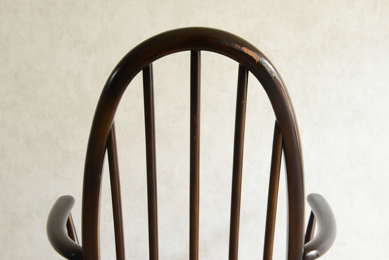 ERCOL アーコール 　アーム付クエーカーチェア44 オールドコロニアル