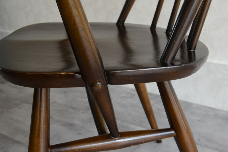 ERCOL アーコール 　アーム付クエーカーチェア44 オールドコロニアル