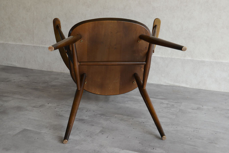 ERCOL アーコール 　アーム付クエーカーチェア44 オールドコロニアル