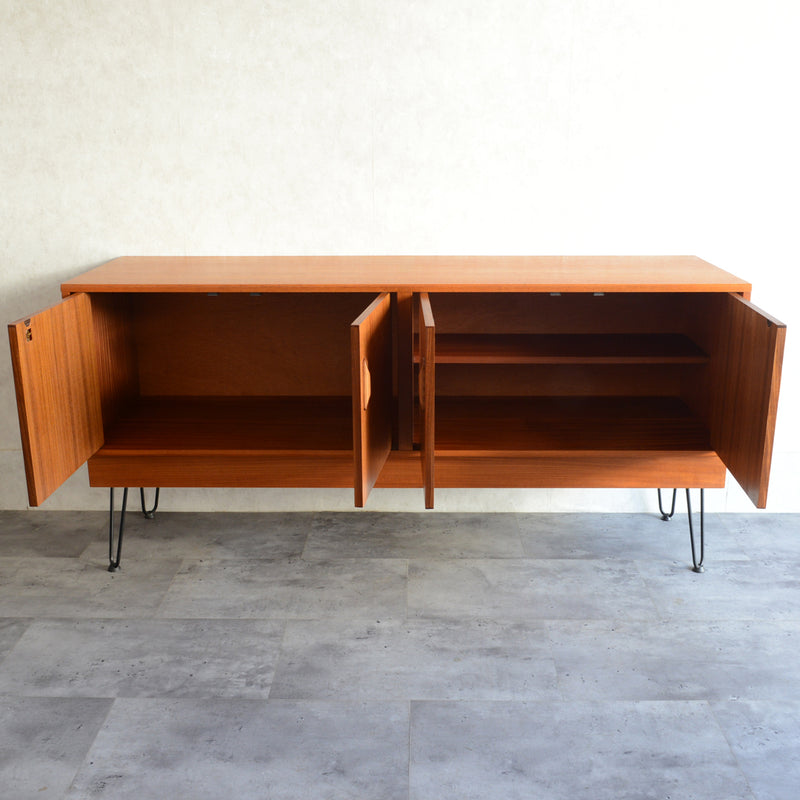 G-PLAN ジープラン サイドボード 14 アイアンレッグ (天板剥離再塗装済）