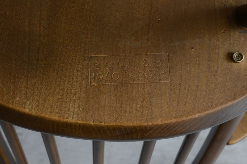 ERCOL アーコール 　アーム付クエーカーチェア44 オールドコロニアル