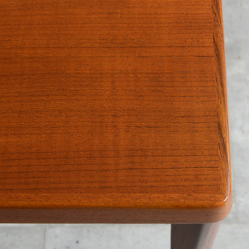 60s デンマーク　チーク サイドテーブル 22