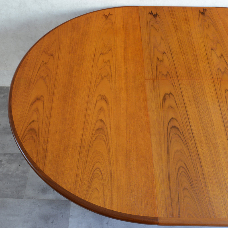 （Ｅ様ご予約品）G-PLAN ジープラン　エクステンション ラウンドテーブル68（天板剥離再塗装済）