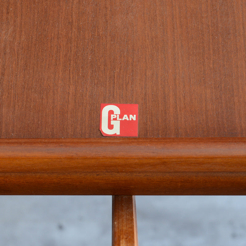 （Ｅ様ご予約品）G-PLAN ジープラン　エクステンション ラウンドテーブル68（天板剥離再塗装済）