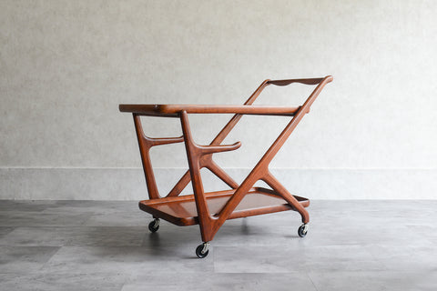 Cassina カッシーナ  マホガニー　トローリー（ワゴン）