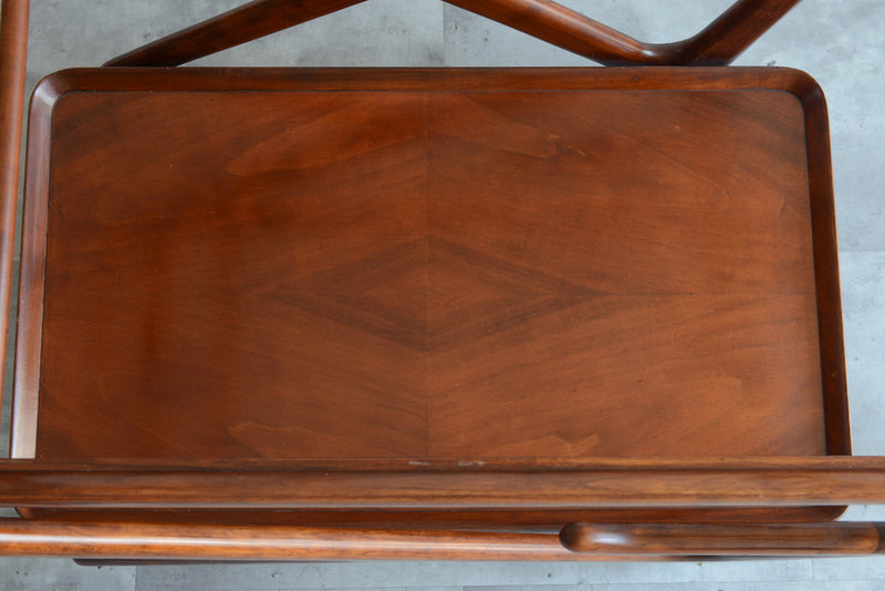 Cassina カッシーナ  マホガニー　トローリー（ワゴン）