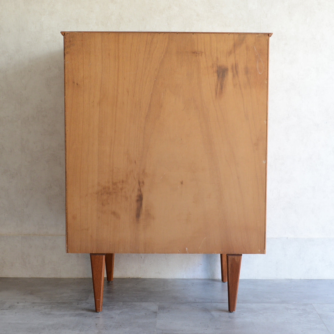 60s ヴィンテージ チェスト 06 (天板剥離再塗装済） 5段