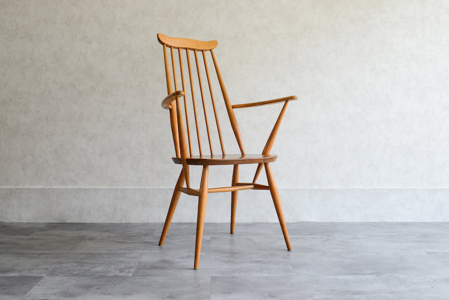ERCOL　アーコール　アーム付ゴールドスミスチェア02