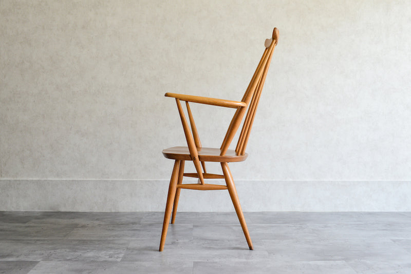 ERCOL　アーコール　アーム付ゴールドスミスチェア02