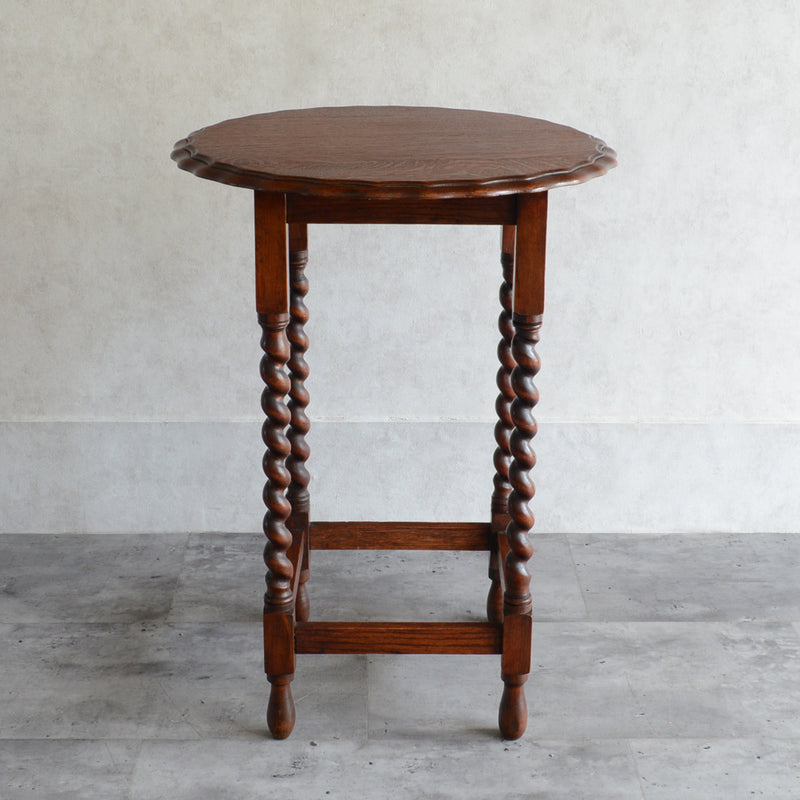 クラシックサイドテーブル (ラウンド） オケージョナルテーブル08