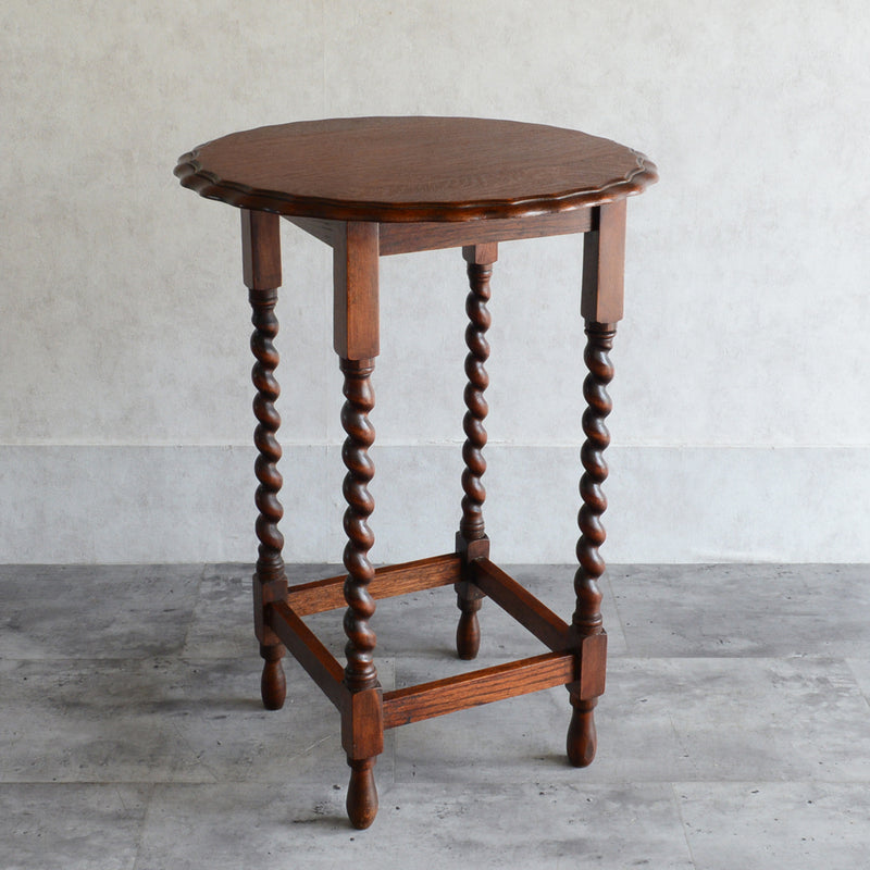 クラシックサイドテーブル (ラウンド） オケージョナルテーブル08