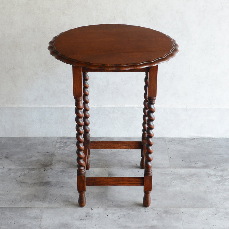 クラシックサイドテーブル (ラウンド） オケージョナルテーブル08