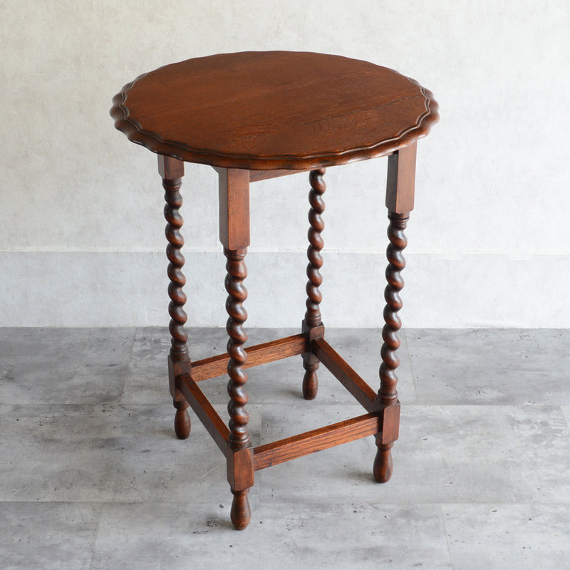 クラシックサイドテーブル (ラウンド） オケージョナルテーブル08