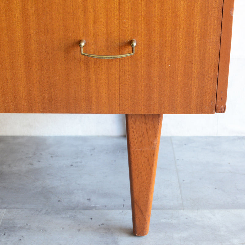 60s ヴィンテージ チェスト 06 (天板剥離再塗装済） 5段