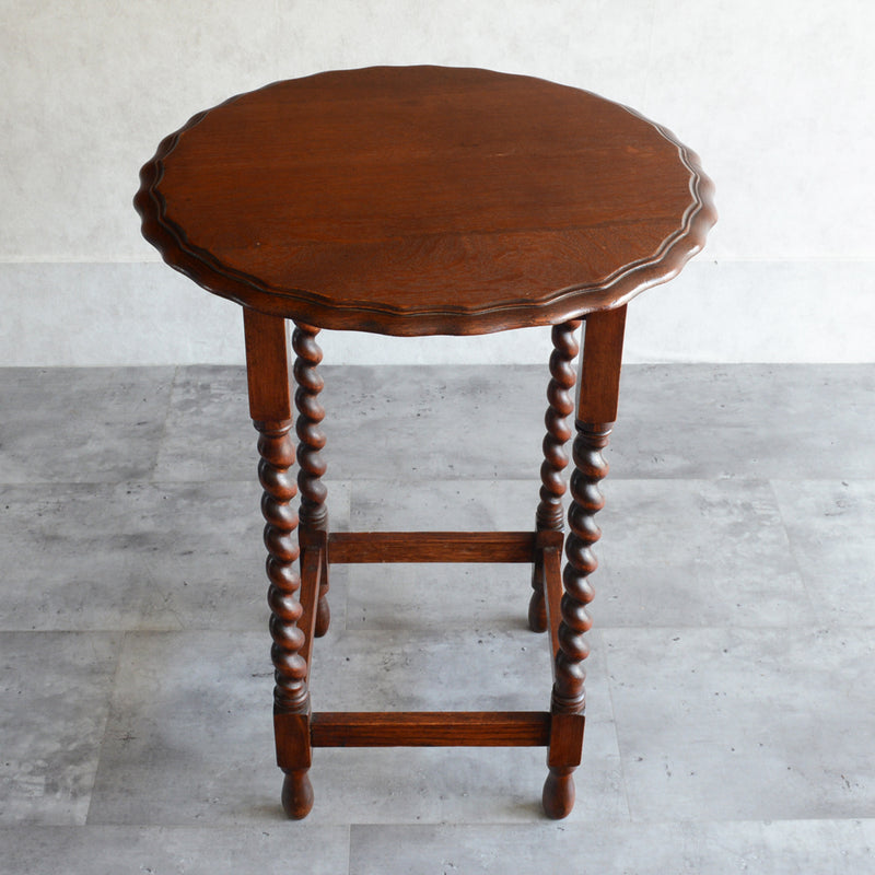 クラシックサイドテーブル (ラウンド） オケージョナルテーブル08