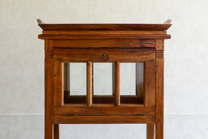 オランダ クラシック　トレー付きキャビネット