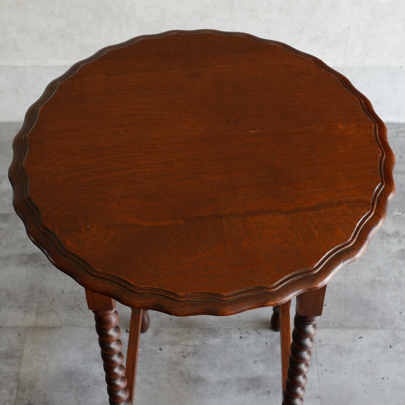 クラシックサイドテーブル (ラウンド） オケージョナルテーブル08