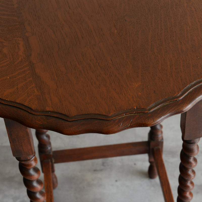 クラシックサイドテーブル (ラウンド） オケージョナルテーブル08