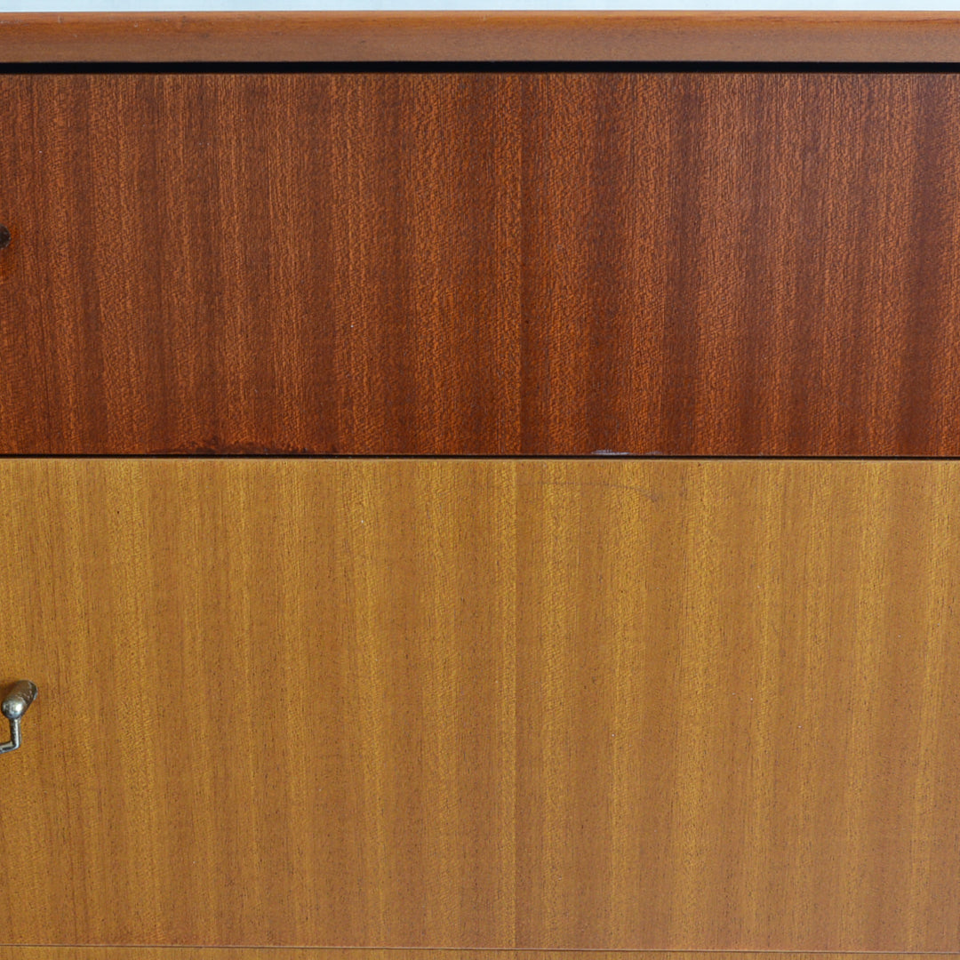 60s ヴィンテージ チェスト 06 (天板剥離再塗装済） 5段