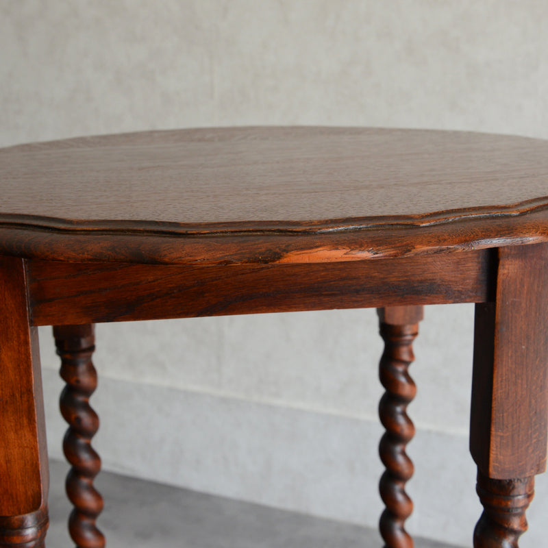 クラシックサイドテーブル (ラウンド） オケージョナルテーブル08