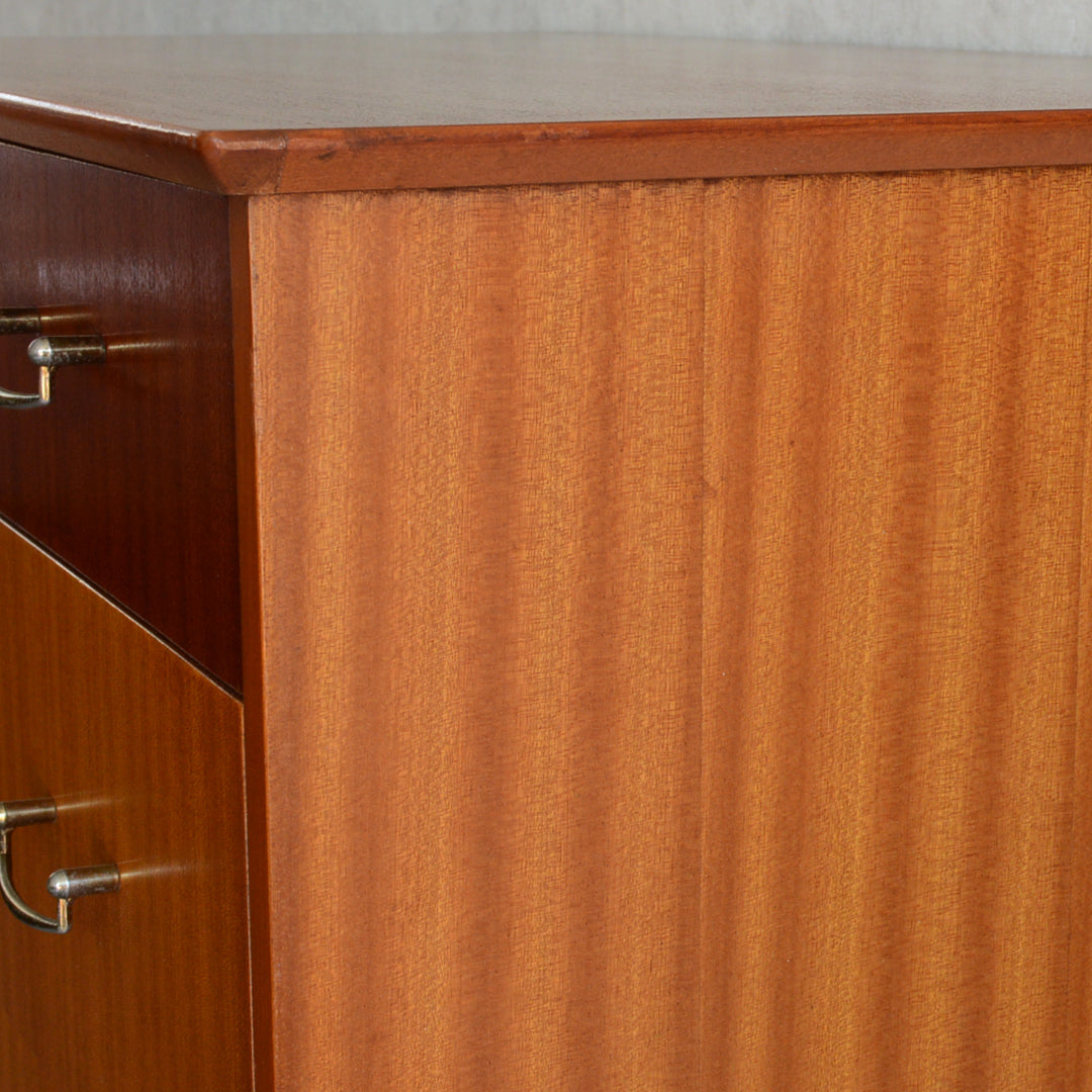 60s ヴィンテージ チェスト 06 (天板剥離再塗装済） 5段