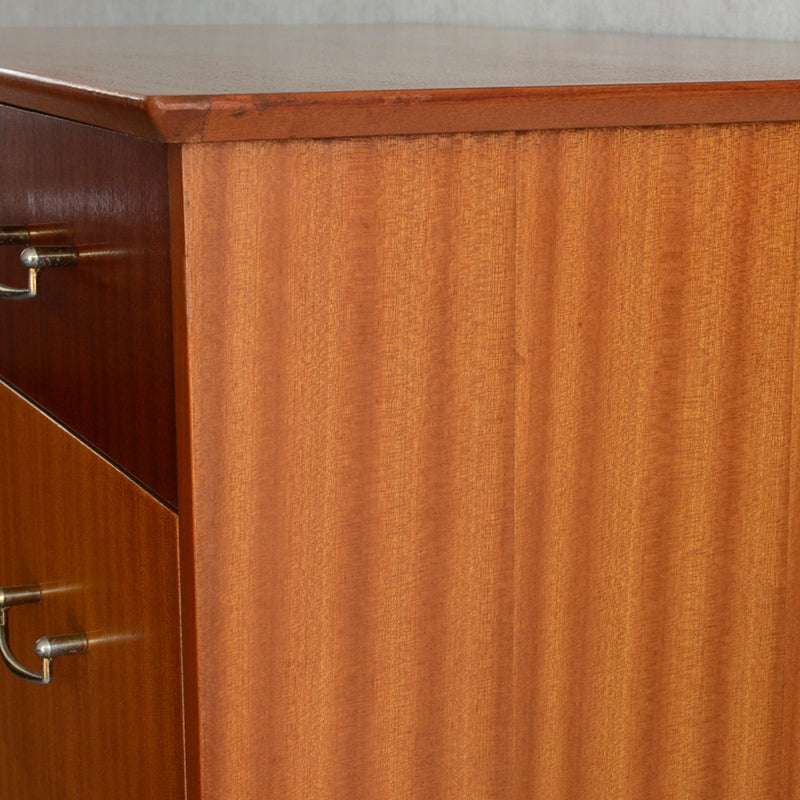 60s ヴィンテージ チェスト 06 (天板剥離再塗装済） 5段