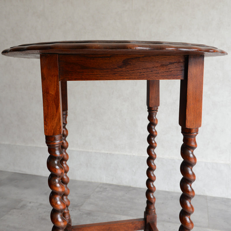 クラシックサイドテーブル (ラウンド） オケージョナルテーブル08