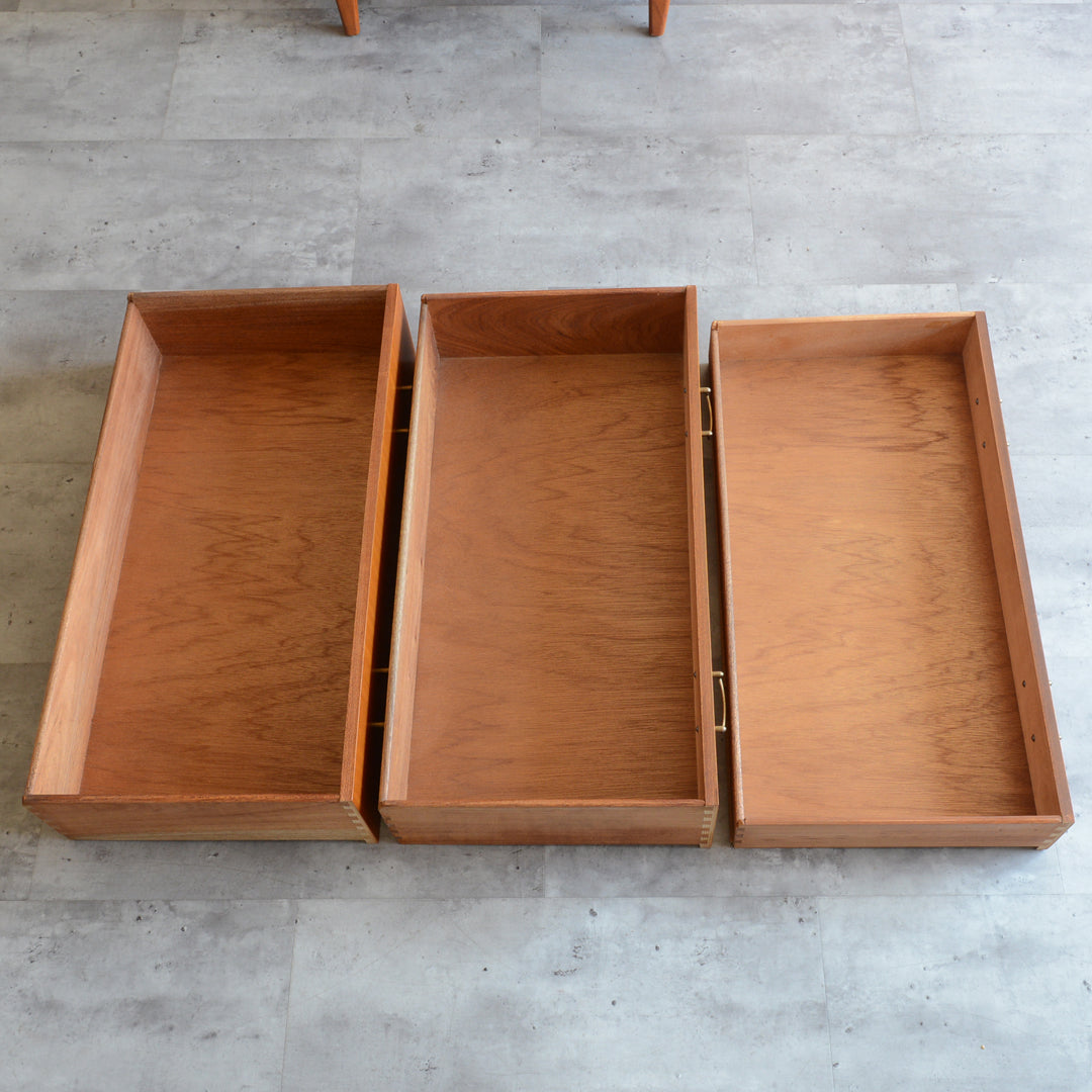 60s ヴィンテージ チェスト 06 (天板剥離再塗装済） 5段