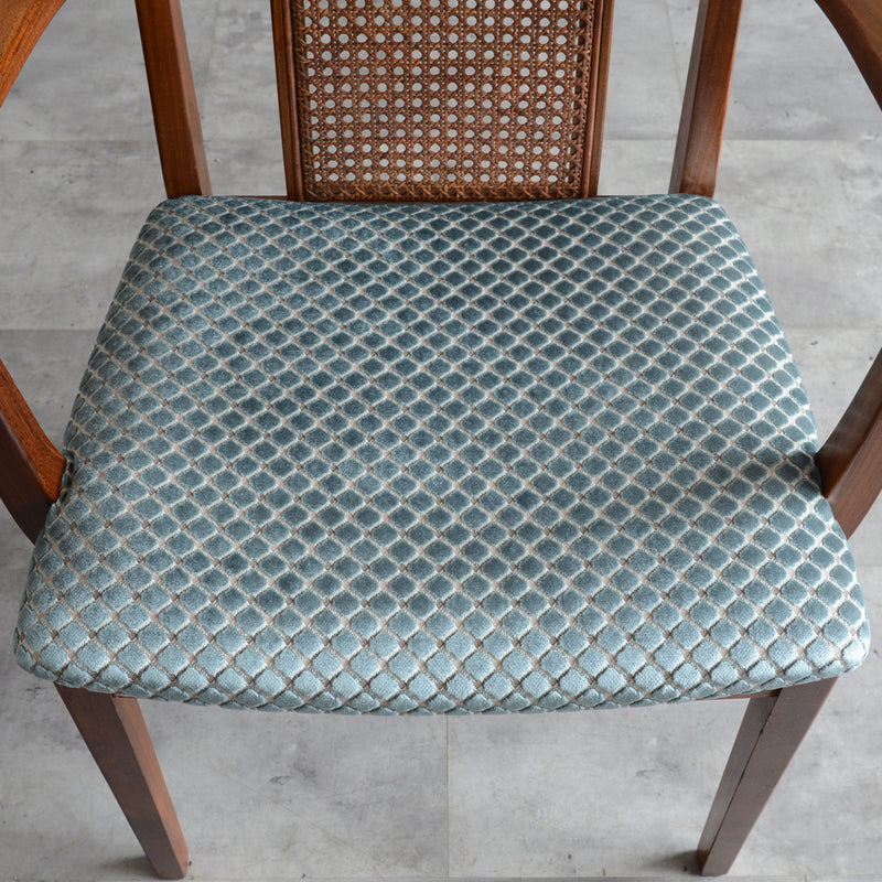 G-PLAN ジープラン　ラタンバック アームチェア Ｅ（張替済）