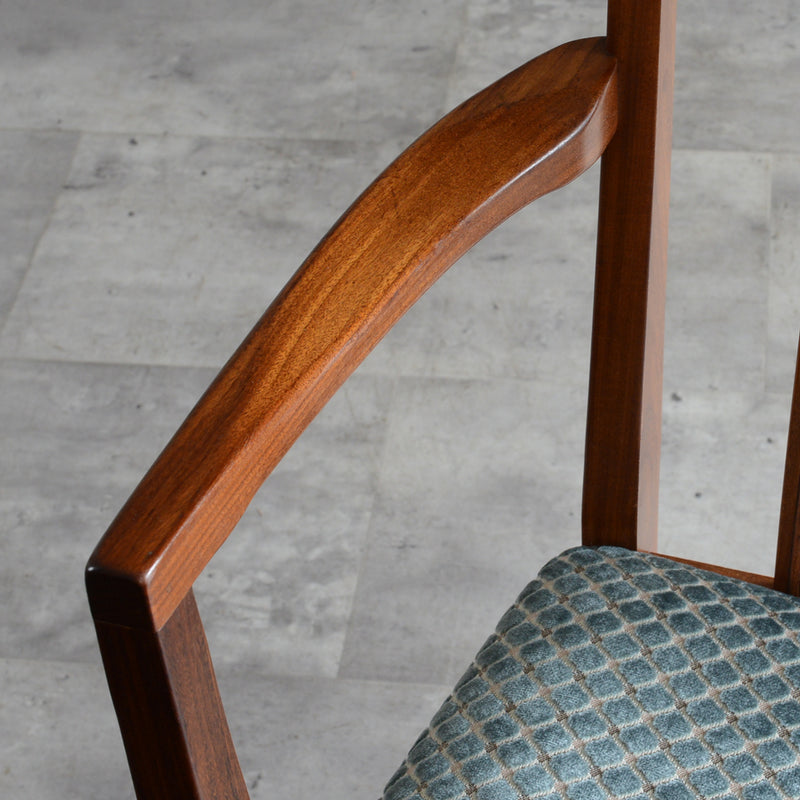 G-PLAN ジープラン　ラタンバック アームチェア Ｅ（張替済）