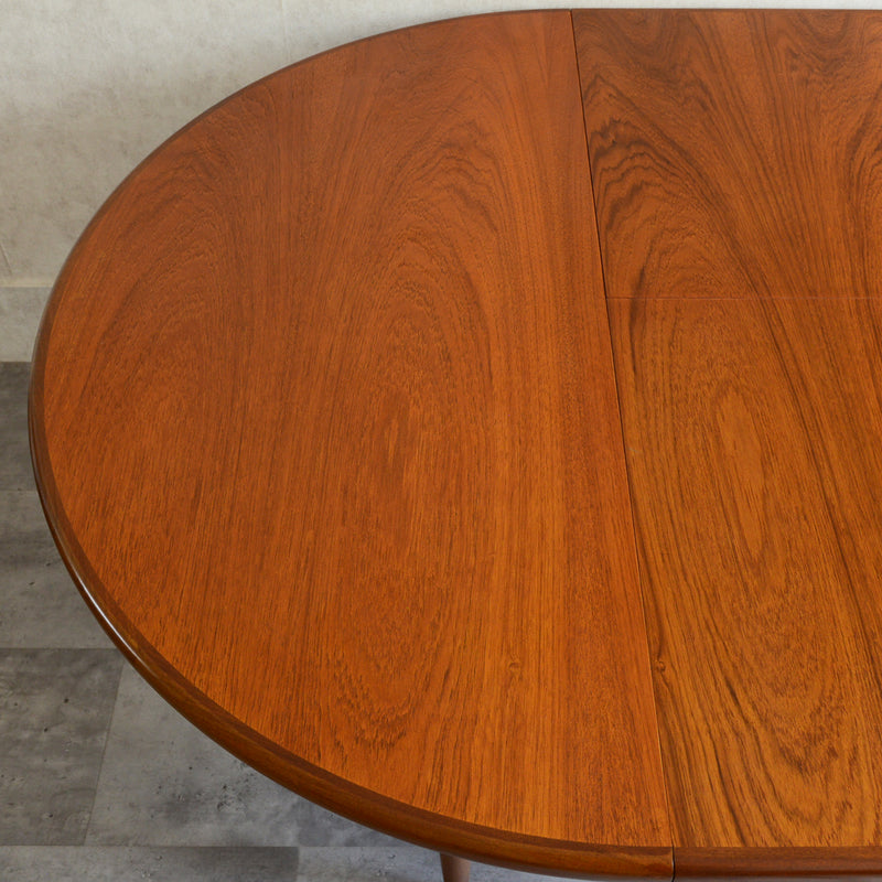 G-PLAN ジープラン　エクステンション ラウンドテーブル64 （天板剥離再塗装済）