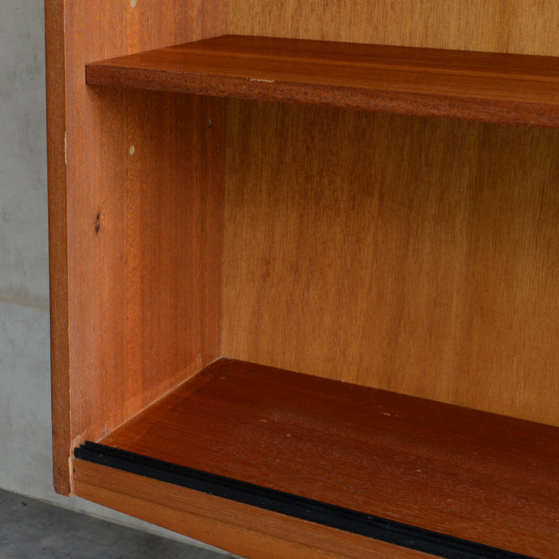 60s チーク ガラスキャビネット 32