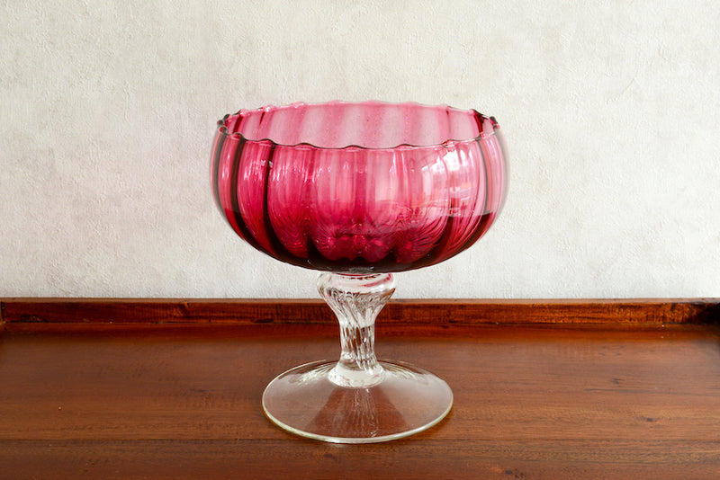 トールグラス07　葡萄色　オブジェ/フラワーベース