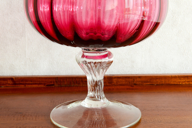 トールグラス07　葡萄色　オブジェ/フラワーベース