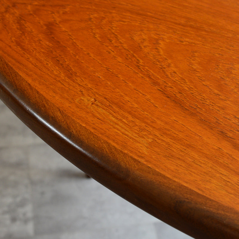 G-PLAN ジープラン　エクステンション ラウンドテーブル64 （天板剥離再塗装済）