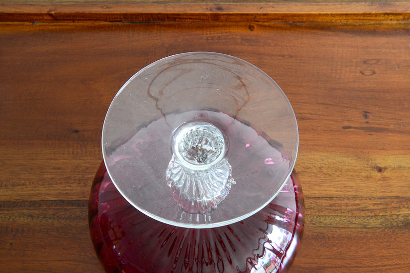 トールグラス07　葡萄色　オブジェ/フラワーベース