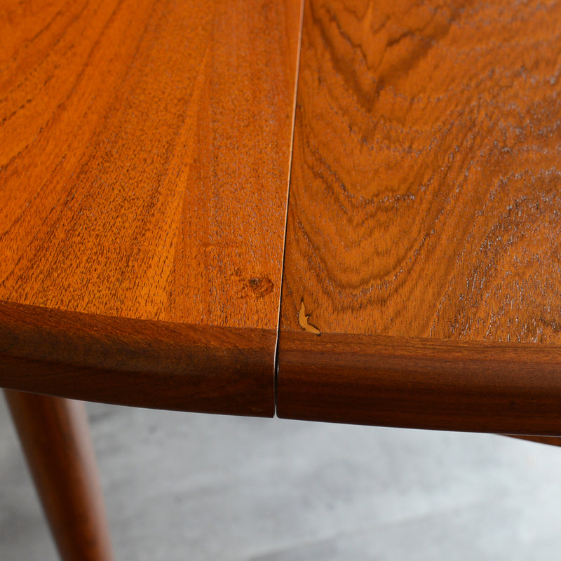 G-PLAN ジープラン　エクステンション ラウンドテーブル64 （天板剥離再塗装済）