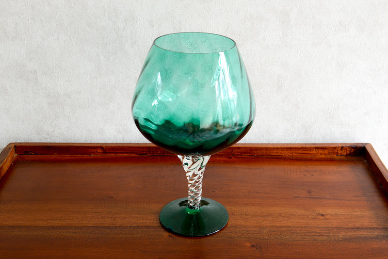 トールグラス05　エメラルド　オブジェ/フラワーベース