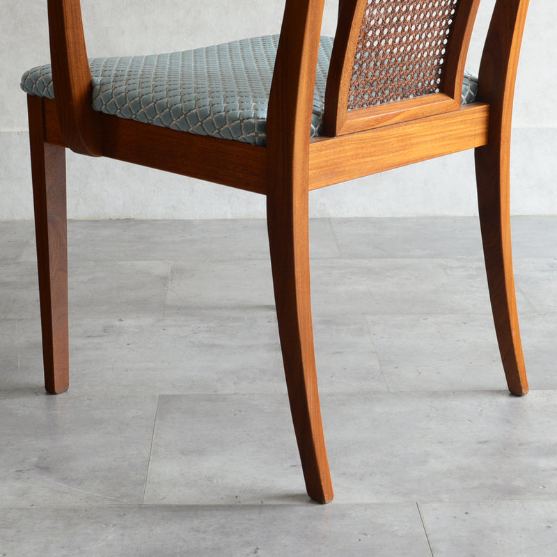 G-PLAN ジープラン　ラタンバック アームチェア Ｅ（張替済）