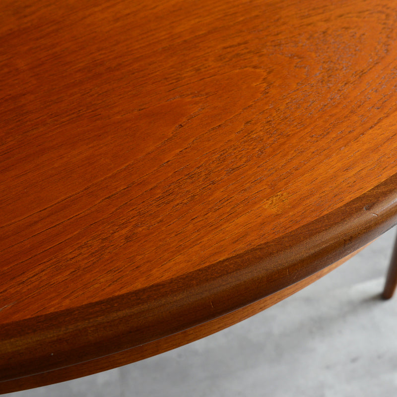 G-PLAN ジープラン　エクステンション ラウンドテーブル64 （天板剥離再塗装済）