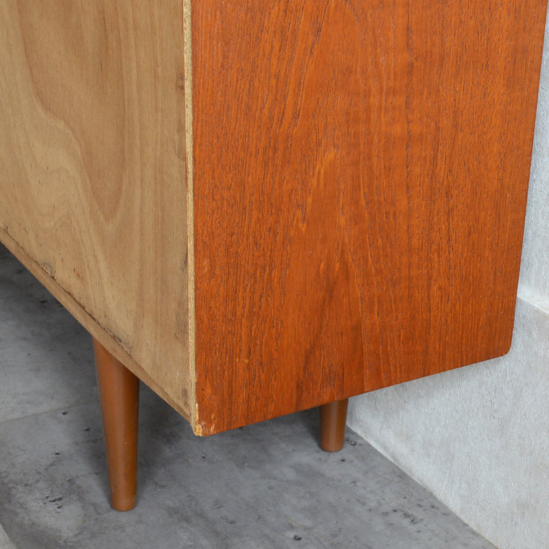 60s チーク ガラスキャビネット 32