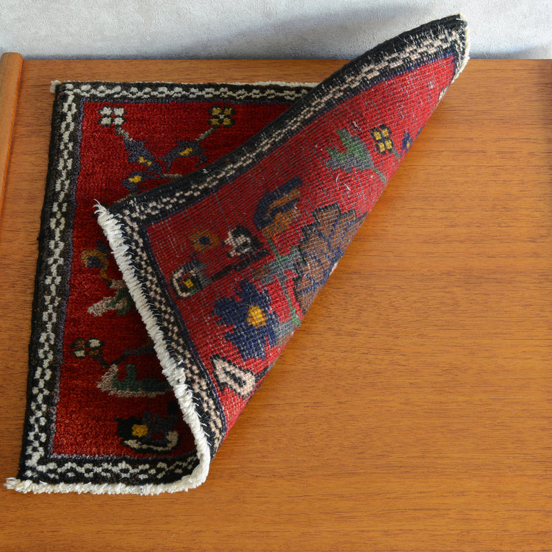 ヴィンテージ ウールラグ（S）