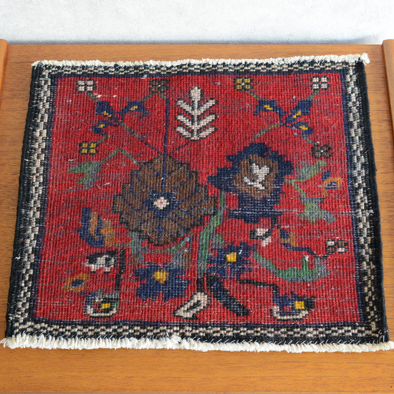 ヴィンテージ ウールラグ（S）