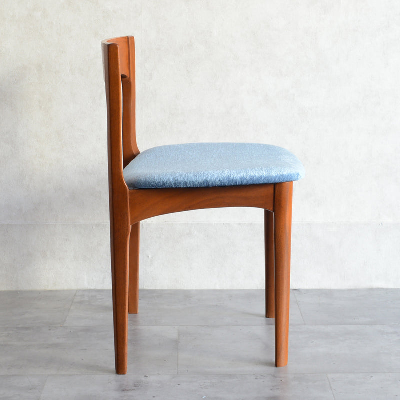 Nathan ネイサン　ダイニングチェアA（ブルー）