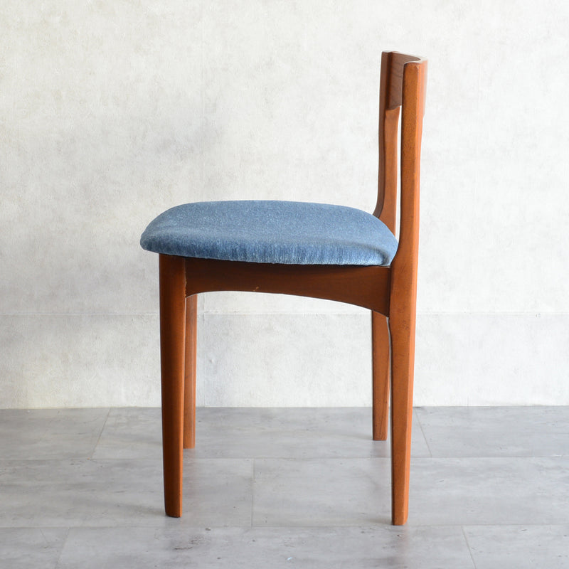 Nathan ネイサン　ダイニングチェアA（ブルー）