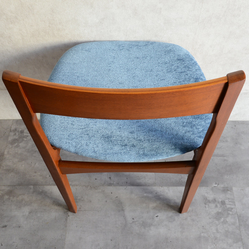 Nathan ネイサン　ダイニングチェアA（ブルー）